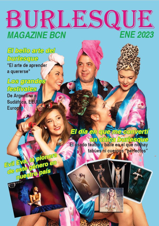 Portada de Burlesque Magazine - Enero 2023